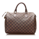 Louis Vuitton Damier Ebene Speedy 30 (SHG-35476)