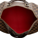 Louis Vuitton Damier Ebene Speedy 35 Satchel (SHF-21567)