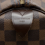 Louis Vuitton Damier Ebene Speedy 35 Satchel (SHF-21567)