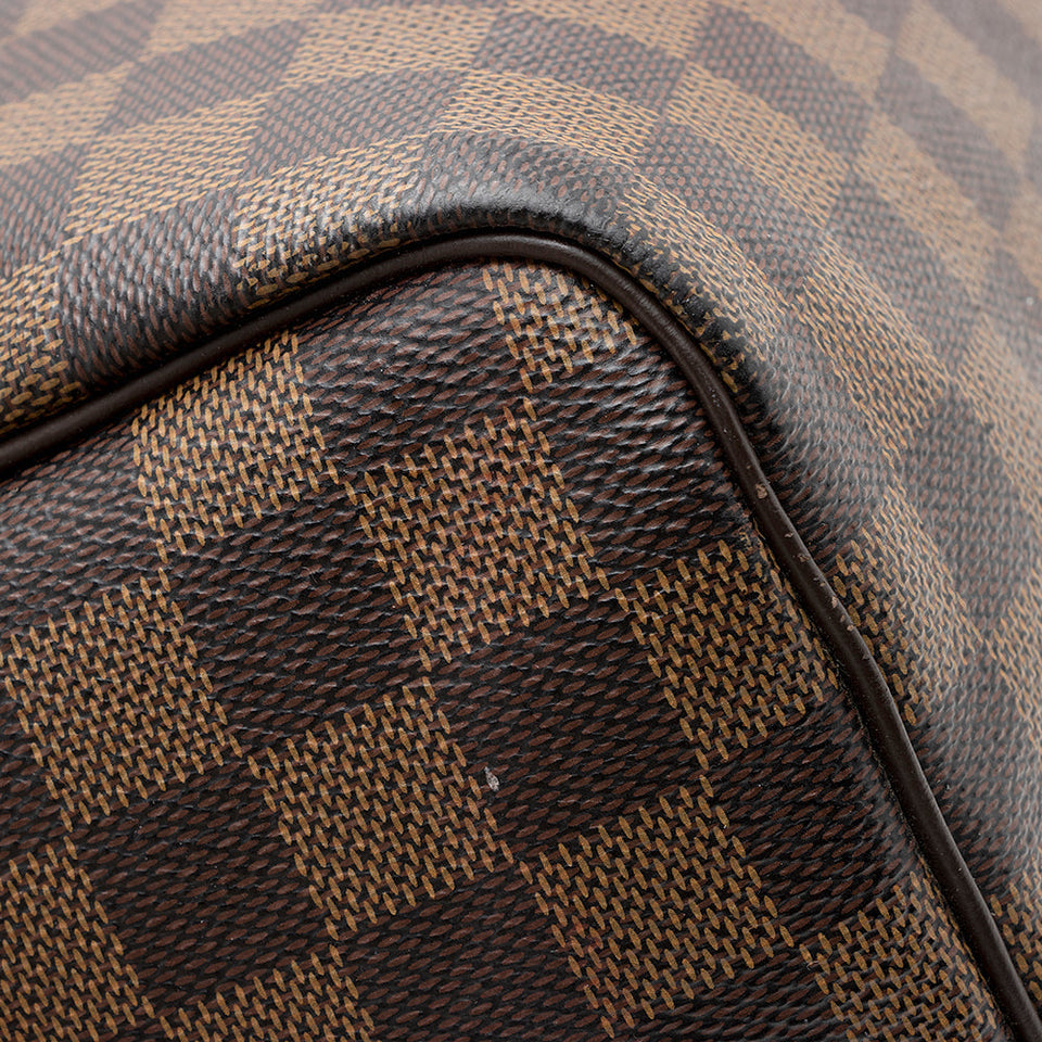 Louis Vuitton Damier Ebene Speedy Bandouliere 30 Satchel (SHF-21143)