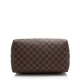 Louis Vuitton Damier Ebene Speedy Bandouliere 30 Satchel (SHF-21943)