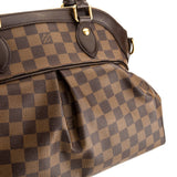 Louis Vuitton Damier Ebene Trevi PM Shoulder Bag (SHF-11452)