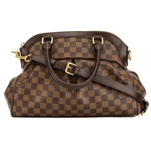 Louis Vuitton Damier Ebene Trevi PM Shoulder Bag (SHF-11452)