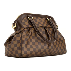 Louis Vuitton Damier Ebene Trevi PM Shoulder Bag (SHF-11452)
