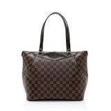 Louis Vuitton Damier Ebene Westminster GM Tote (SHF-5AhlDn)