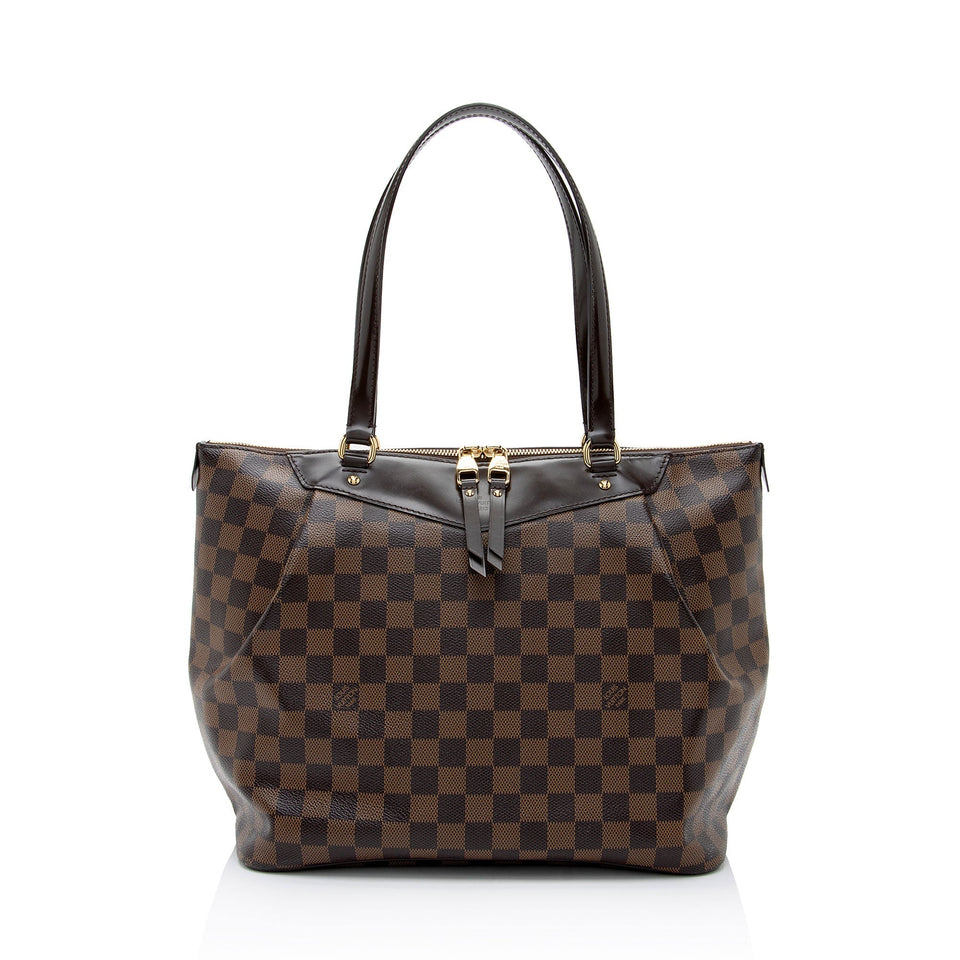 Louis Vuitton Damier Ebene Westminster GM Tote (SHF-5AhlDn)