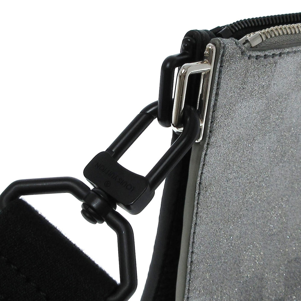 Louis Vuitton Damier Glitter Taurillon In The Loop Trio Pouch (SHG-x6woM7)