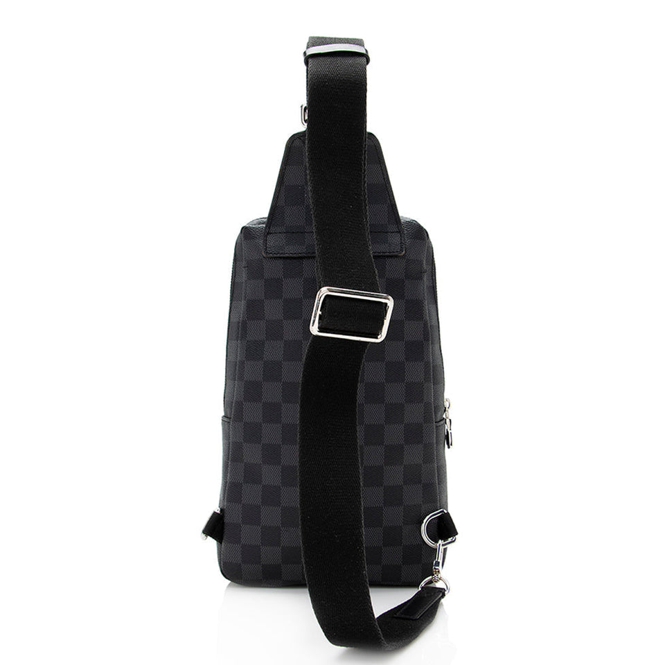 Louis Vuitton Damier Graphite Avenue Sling Bag (SHF-21045)