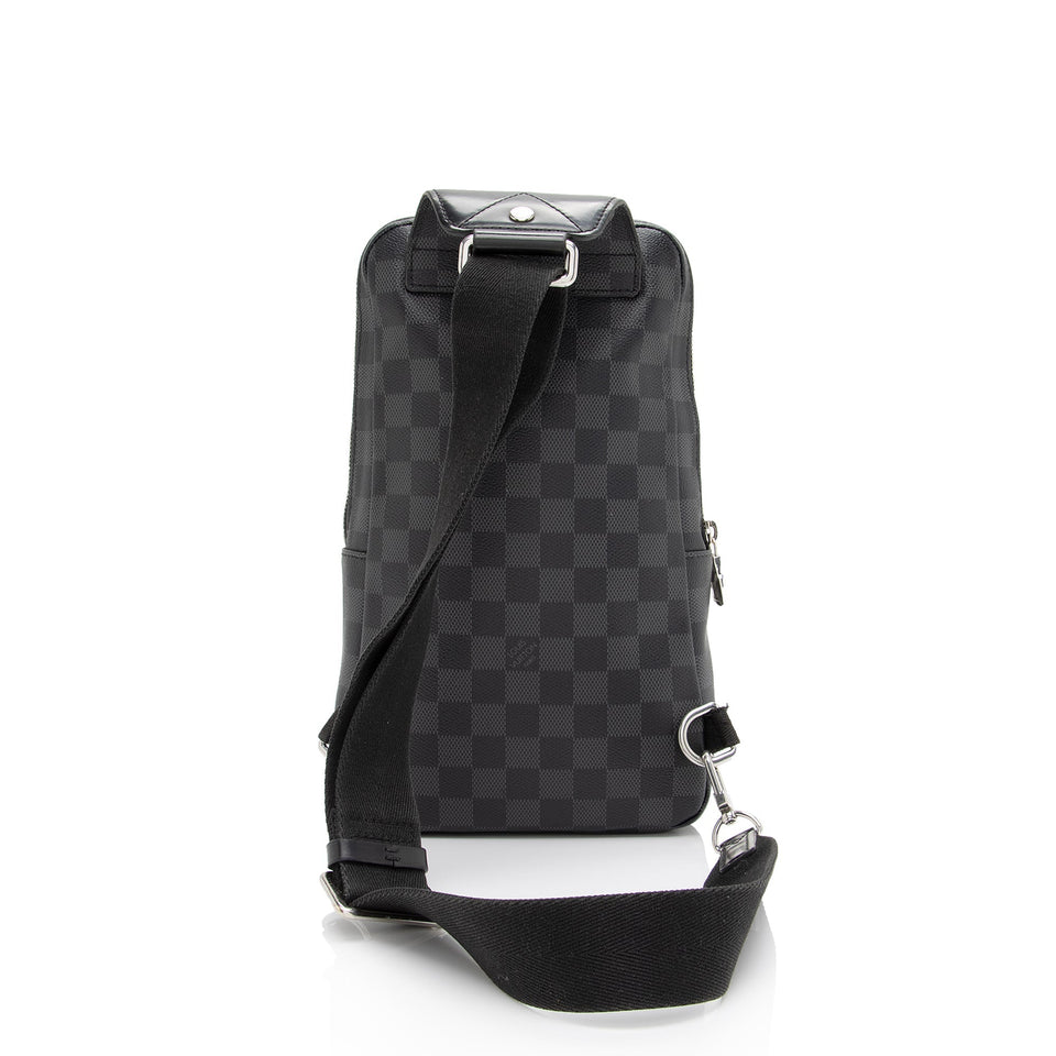 Louis Vuitton Damier Graphite Avenue Sling Bag (SHF-0TkOeq)