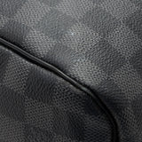 Louis Vuitton Damier Graphite Keepall Bandouliere 55 Duffel Bag (SHF-22704)