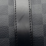 Louis Vuitton Damier Graphite Keepall Bandouliere 55 Duffel Bag (SHF-22704)