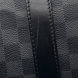 Louis Vuitton Damier Graphite Keepall Bandouliere 55 Duffel Bag (SHF-22704)