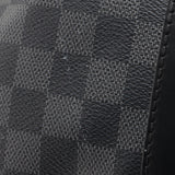 Louis Vuitton Damier Graphite Keepall Bandouliere 55 Duffel Bag (SHF-22704)