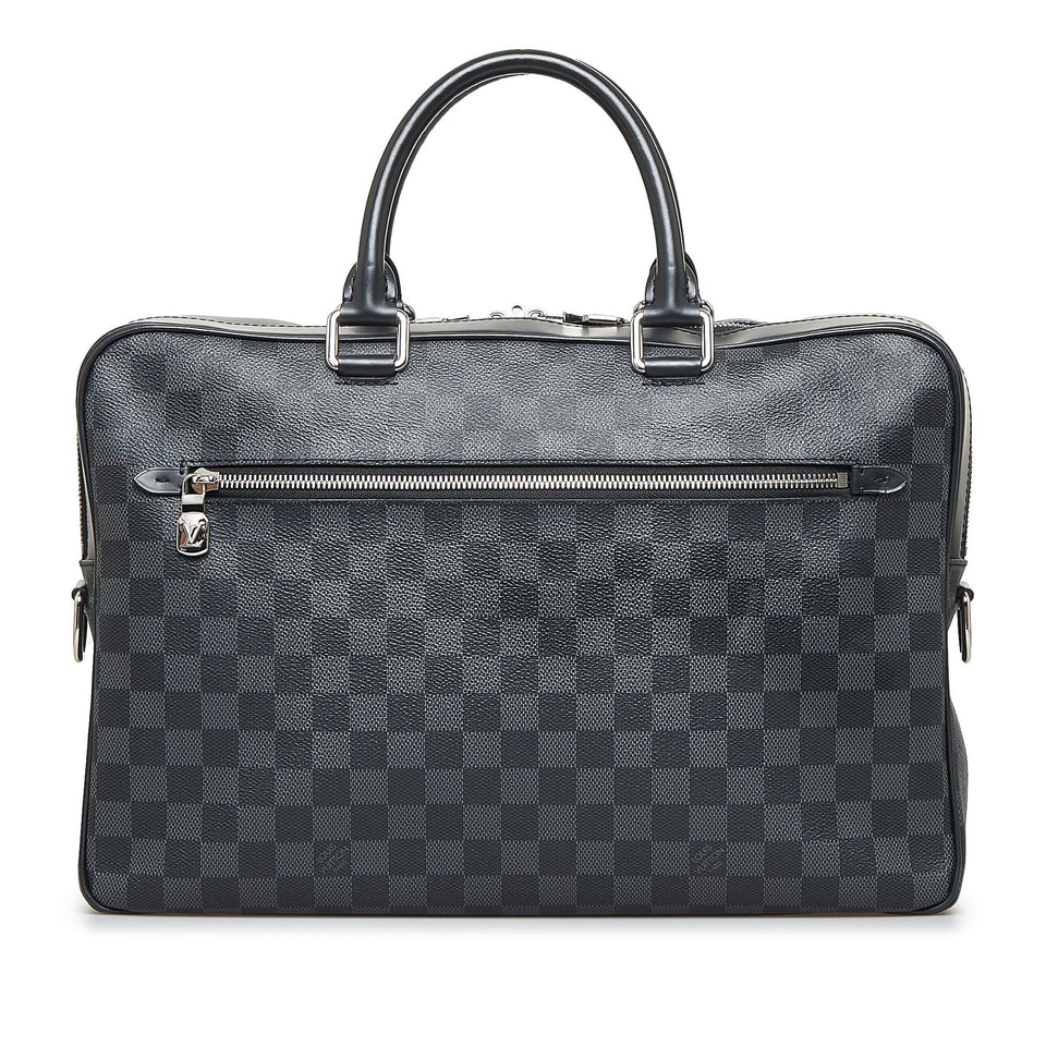 Louis Vuitton Damier Graphite Porte Documents Business PM (SHG-ptozKf)