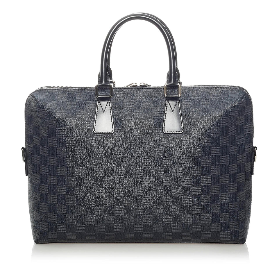 Louis Vuitton Damier Graphite Porte Documents Jour (SHG-33493)