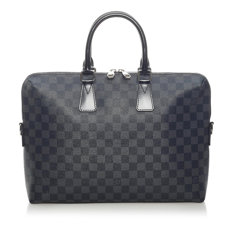 Louis Vuitton Damier Graphite Porte Documents Jour (SHG-33493)