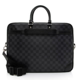Louis Vuitton Damier Graphite Porte Documents Voyage Briefcase (SHF-3oWpzz)