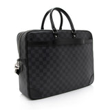 Louis Vuitton Damier Graphite Porte Documents Voyage Briefcase (SHF-3oWpzz)