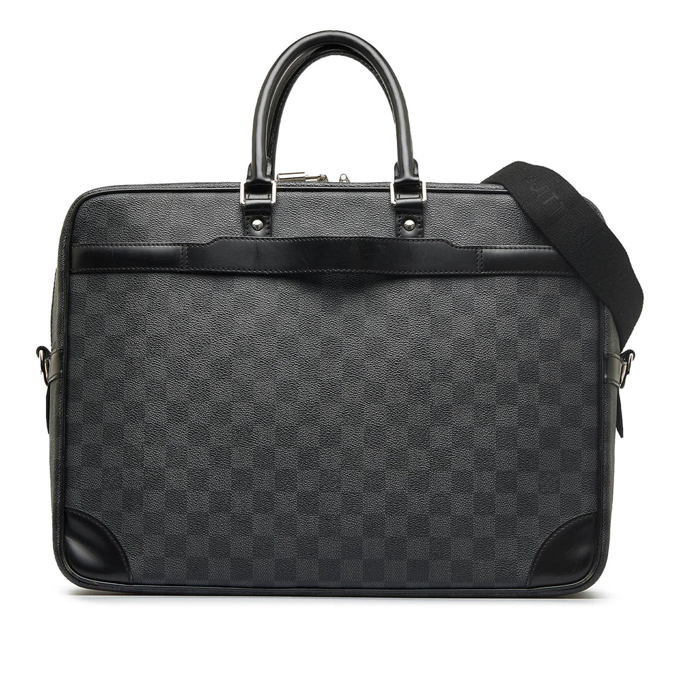 Louis Vuitton Damier Graphite Porte-Documents Voyage GM (SHG-5xVJQb)