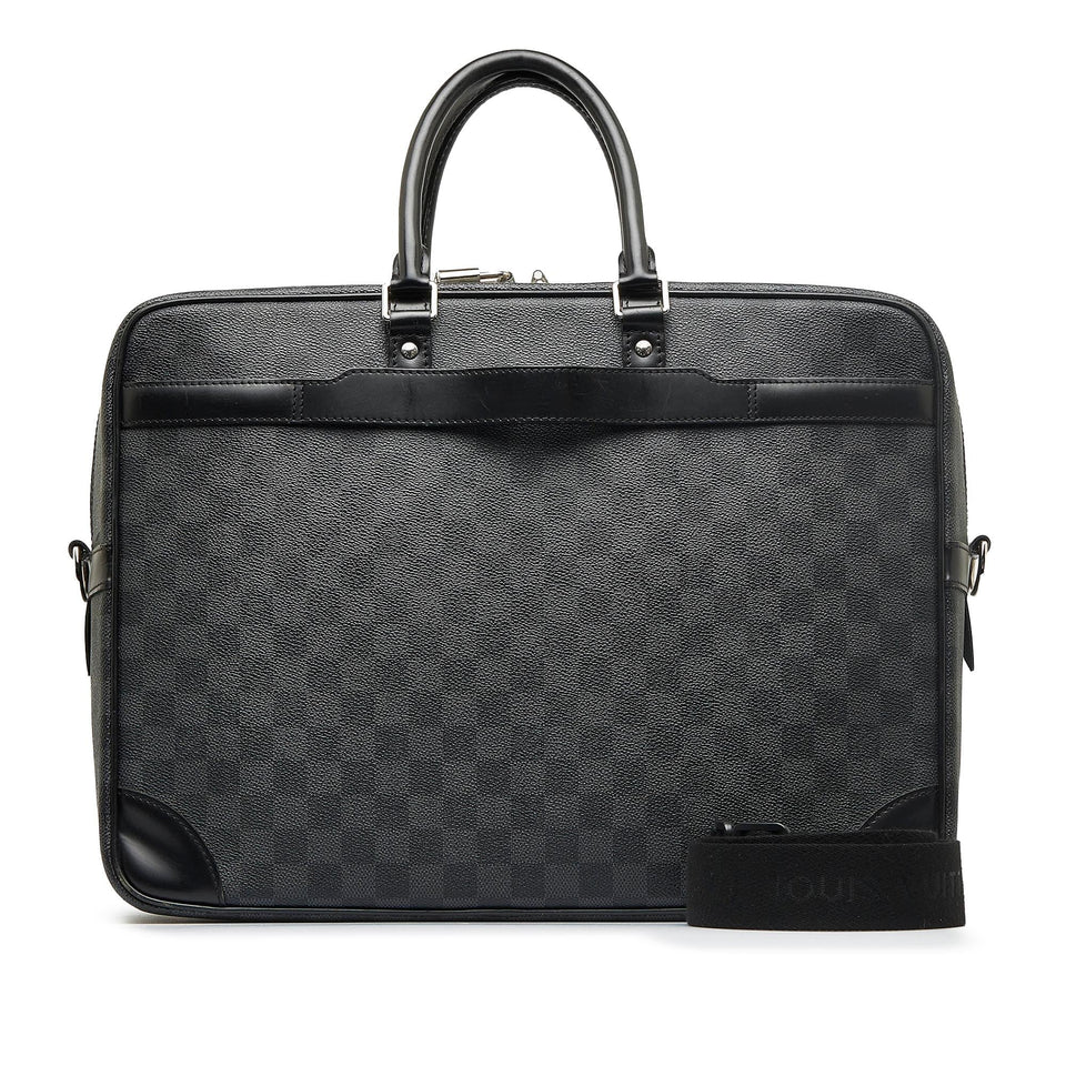 Louis Vuitton Damier Graphite Porte-Documents Voyage GM (SHG-5xVJQb)