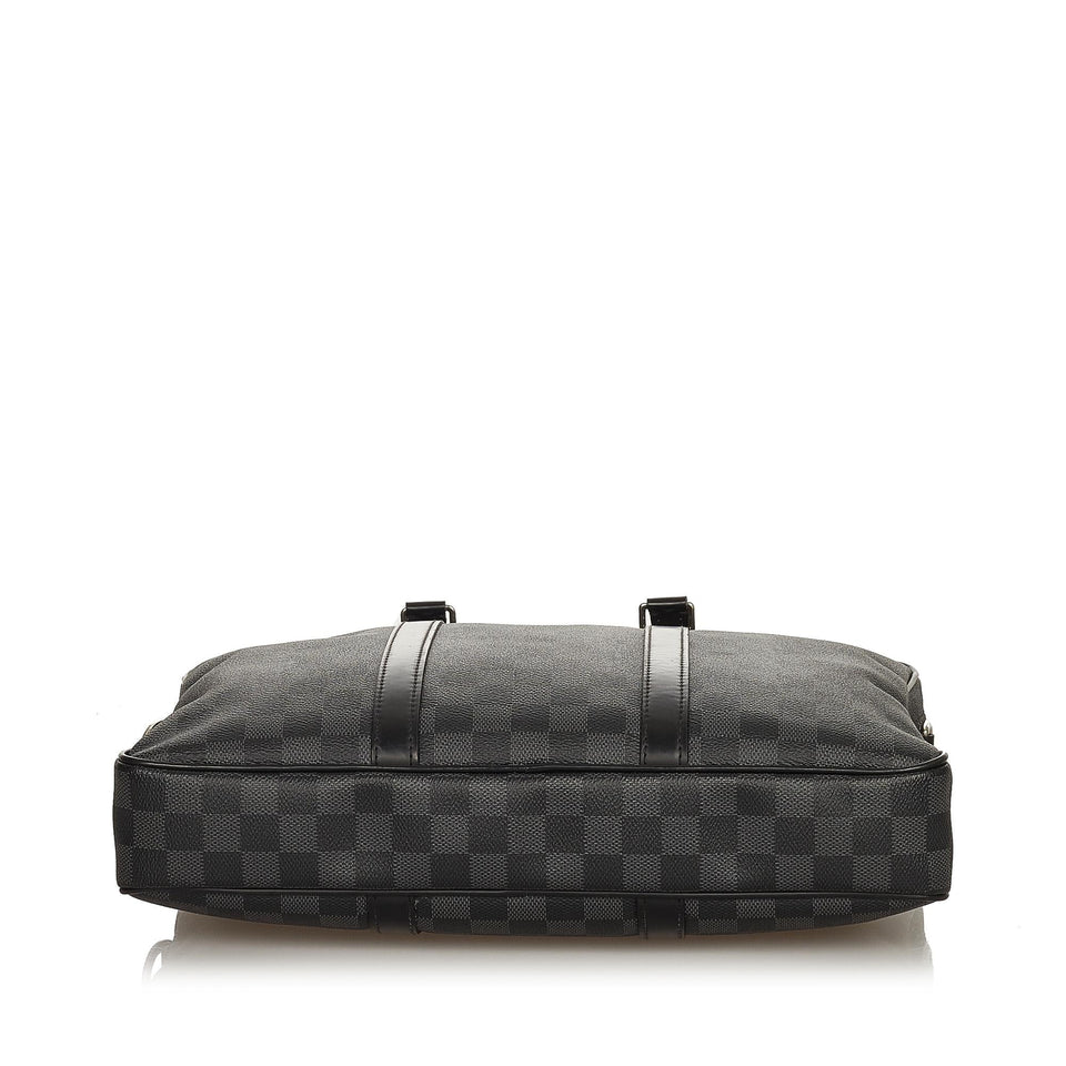 Louis Vuitton Damier Graphite Porte-Documents Voyage (SHG-25186)