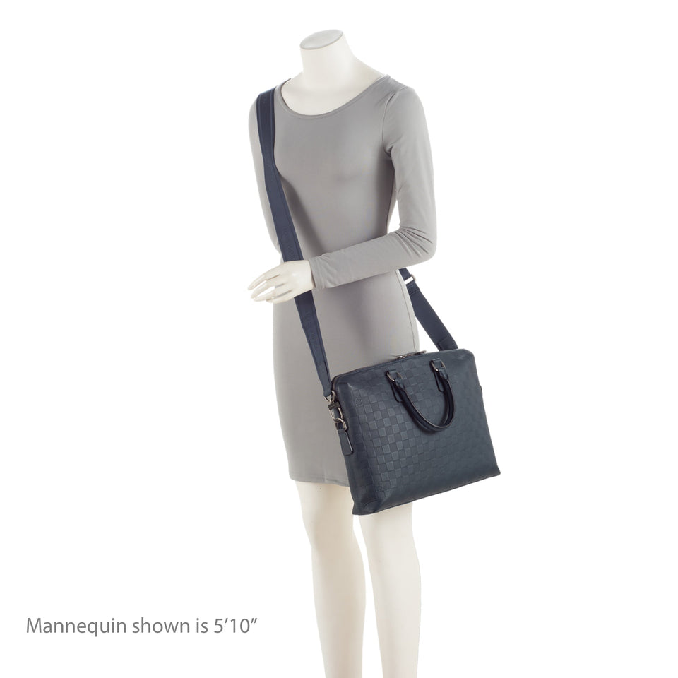 Louis Vuitton Damier Infini Porte Documents Jour Bag (SHF-IWwpTb)