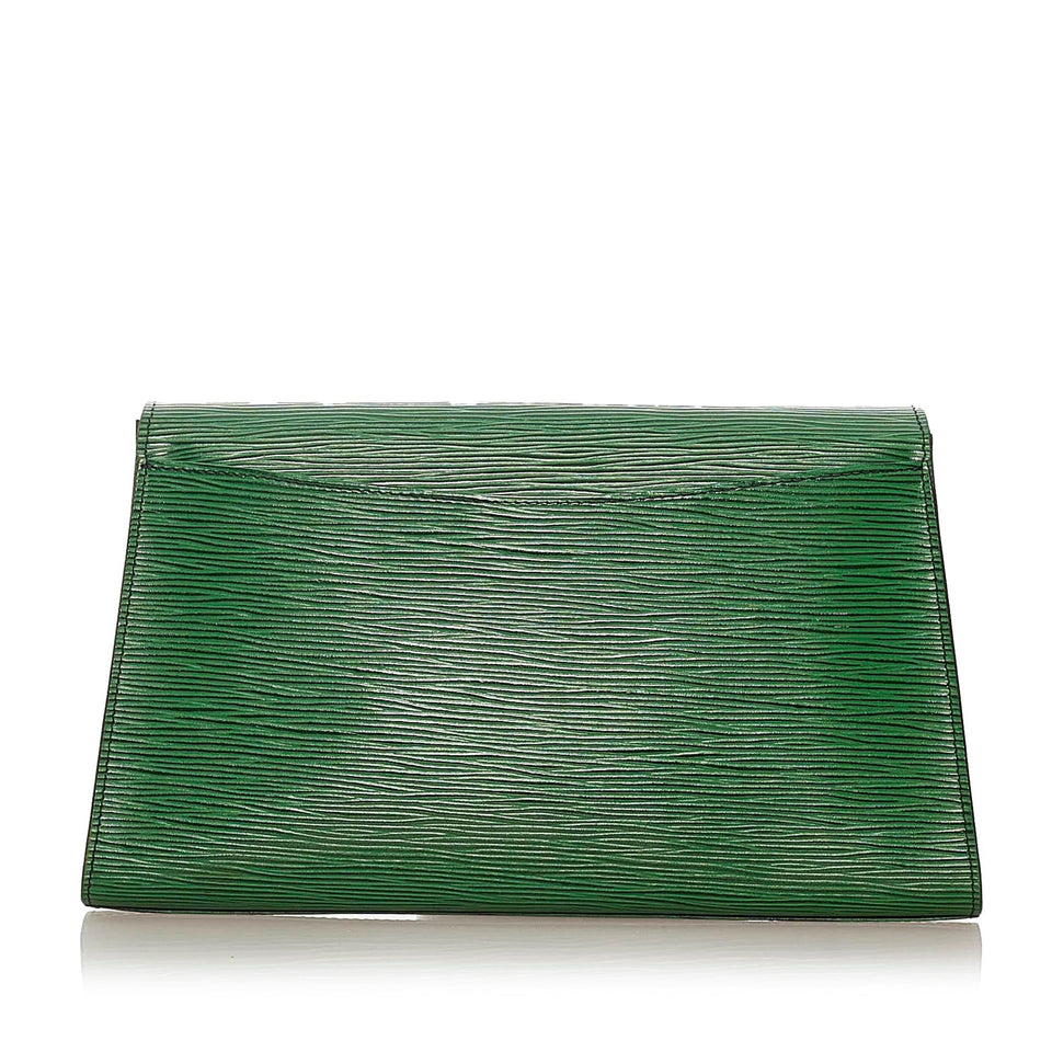 Louis Vuitton Epi Art Deco Clutch Bag (SHG-28027)