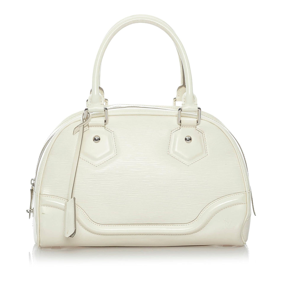 Louis Vuitton Epi Bowling Montaigne PM (SHG-30699)