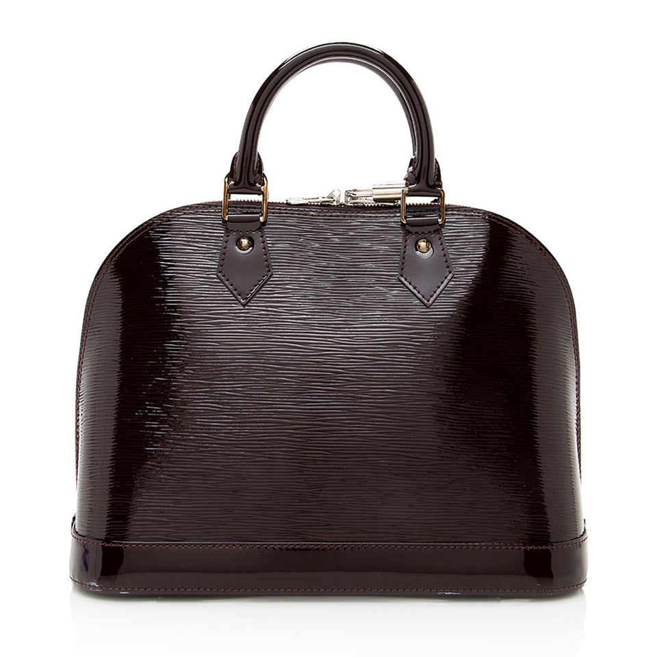 Louis Vuitton Epi Electric Alma PM Satchel (SHF-17669)