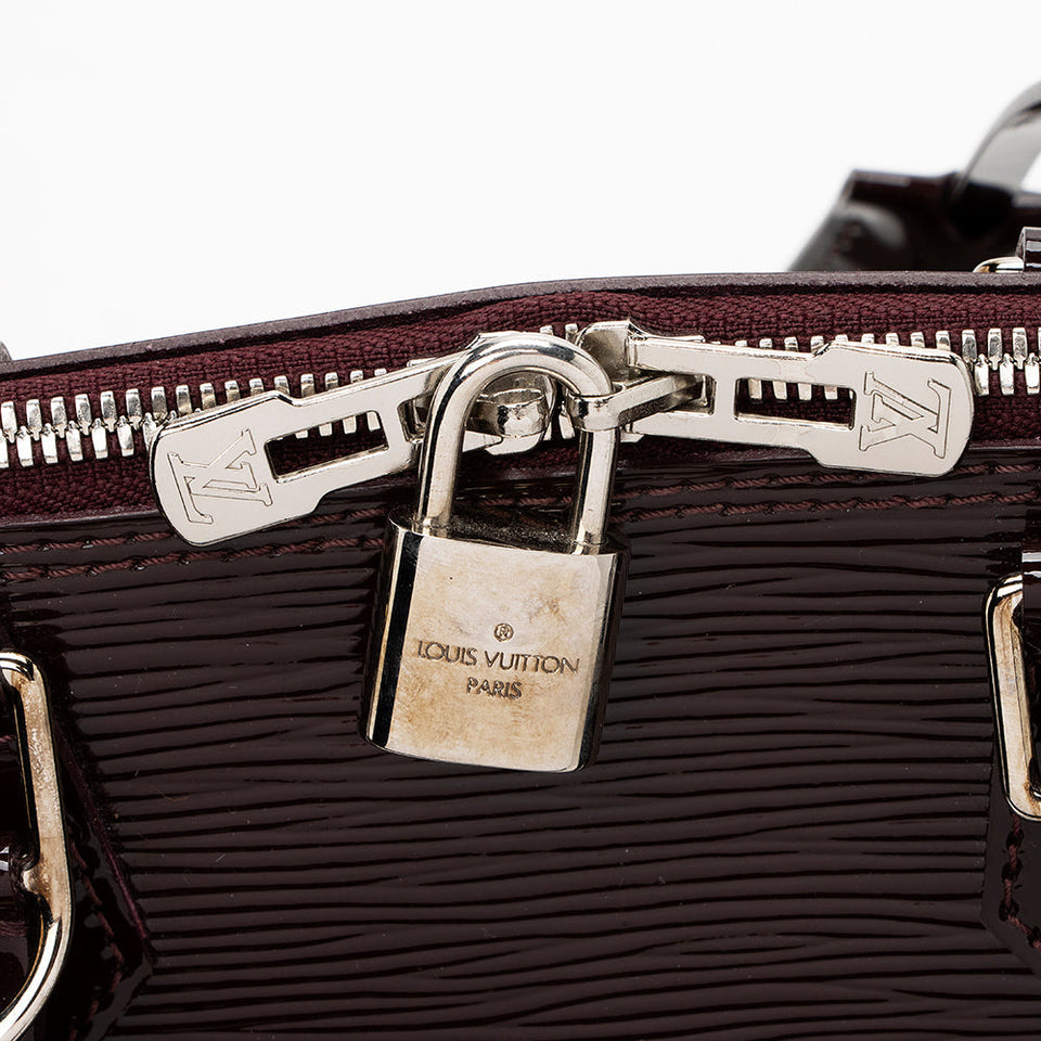 Louis Vuitton Epi Electric Alma PM Satchel (SHF-17669)
