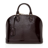 Louis Vuitton Epi Electric Alma PM Satchel (SHF-17669)