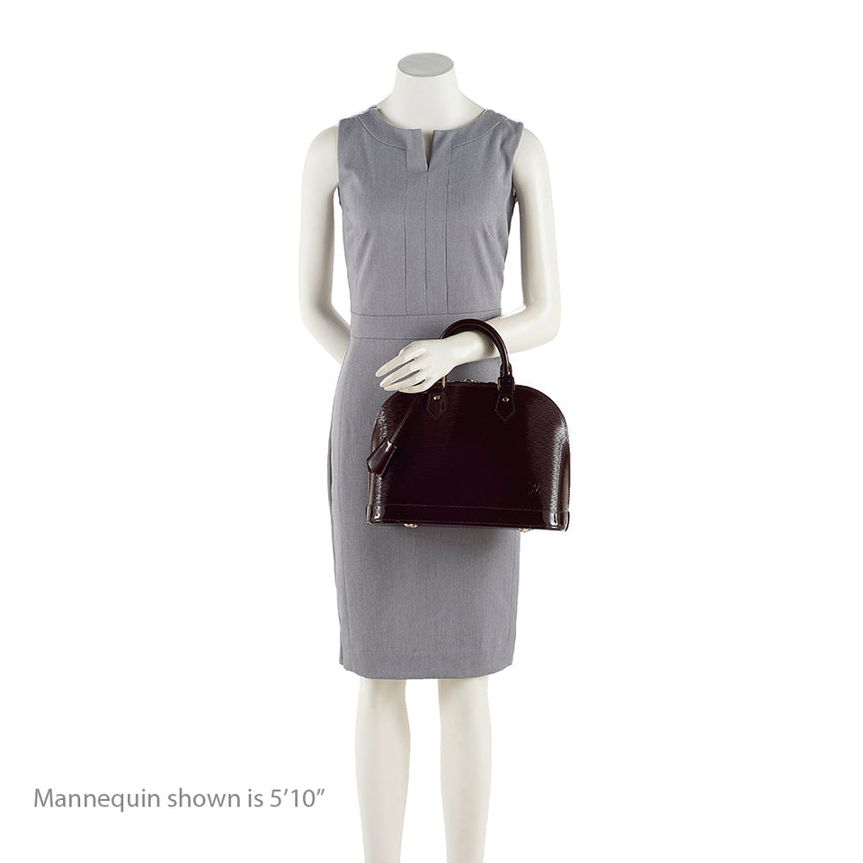 Louis Vuitton Epi Electric Alma PM Satchel (SHF-17669)