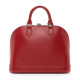 Louis Vuitton Epi Leather Alma PM Satchel (SHF-18700)