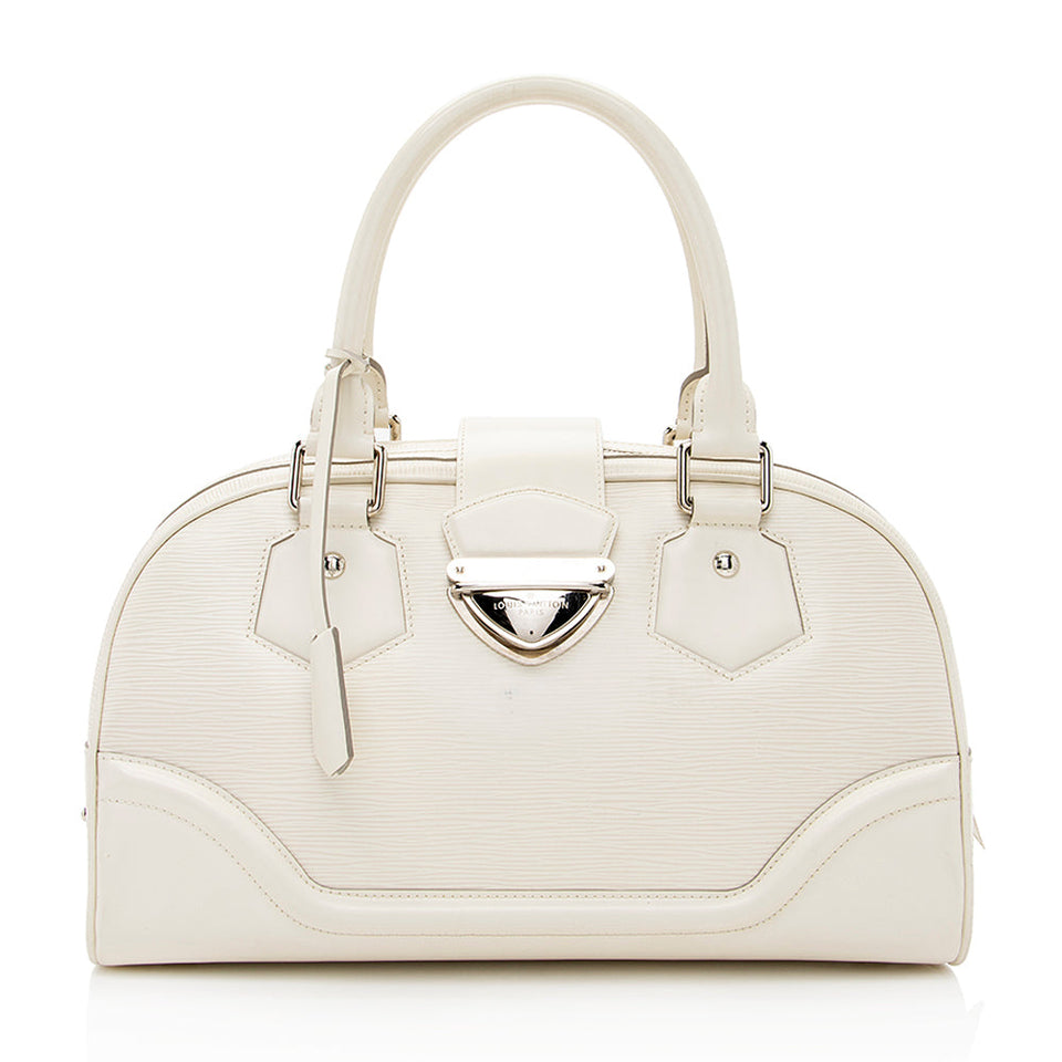 Louis Vuitton Epi Leather Bowling Montaigne GM Satchel - FINAL SALE (SHF-19092)