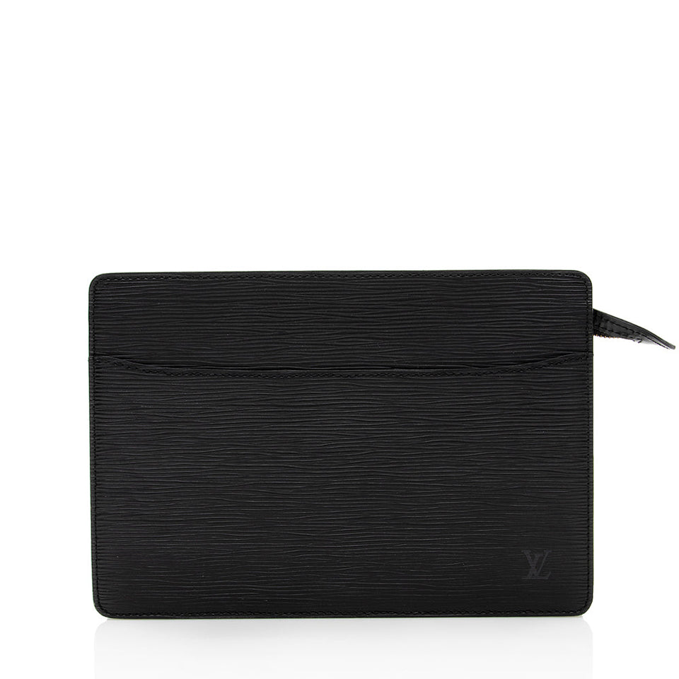 Louis Vuitton Epi Leather Homme Clutch (SHF-17924)
