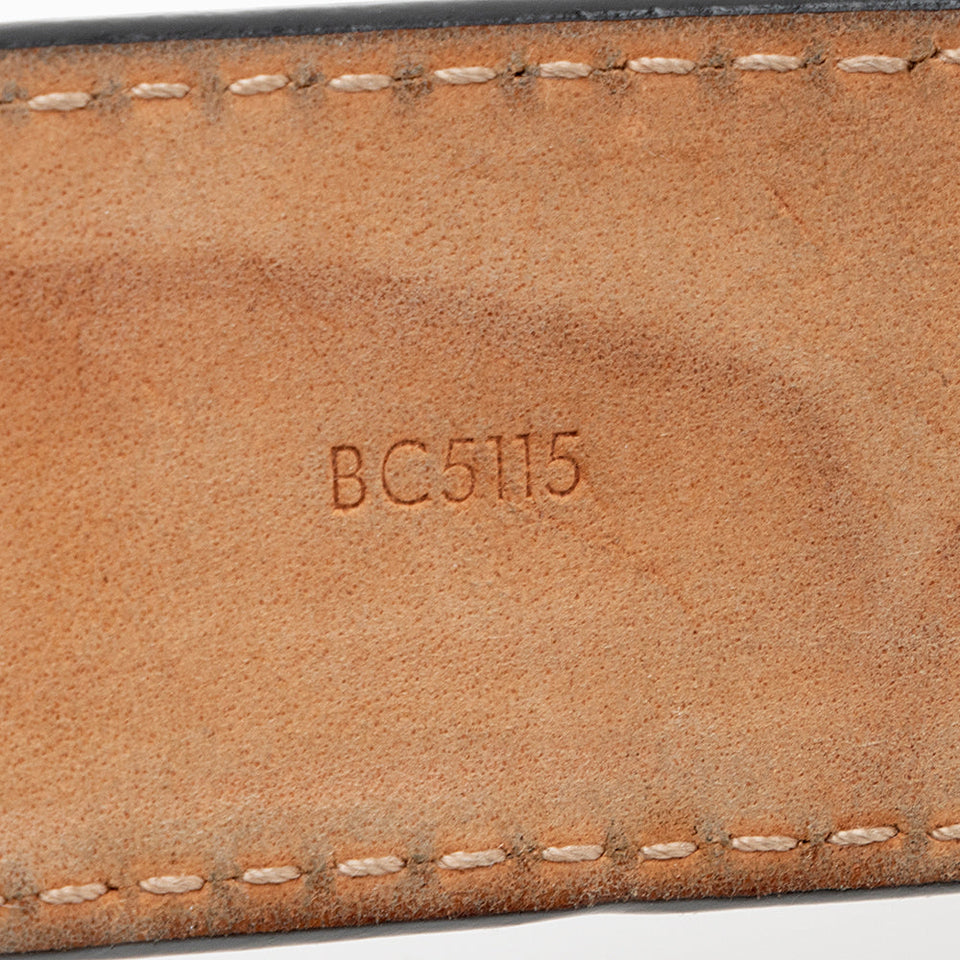 Louis Vuitton Epi Leather LV Initiales Belt - Size 40 / 100 (SHF-20835)
