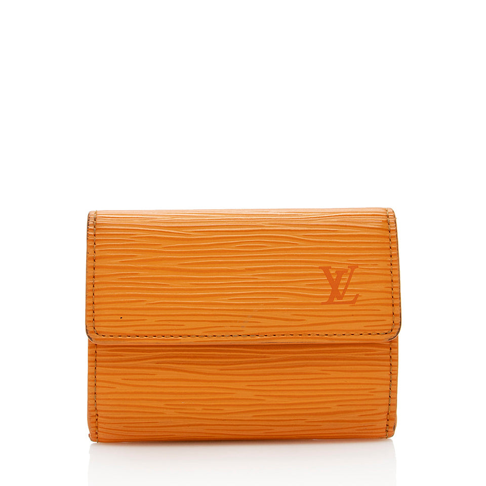 Louis Vuitton Epi Leather Ludlow Coin Wallet (SHF-18091)