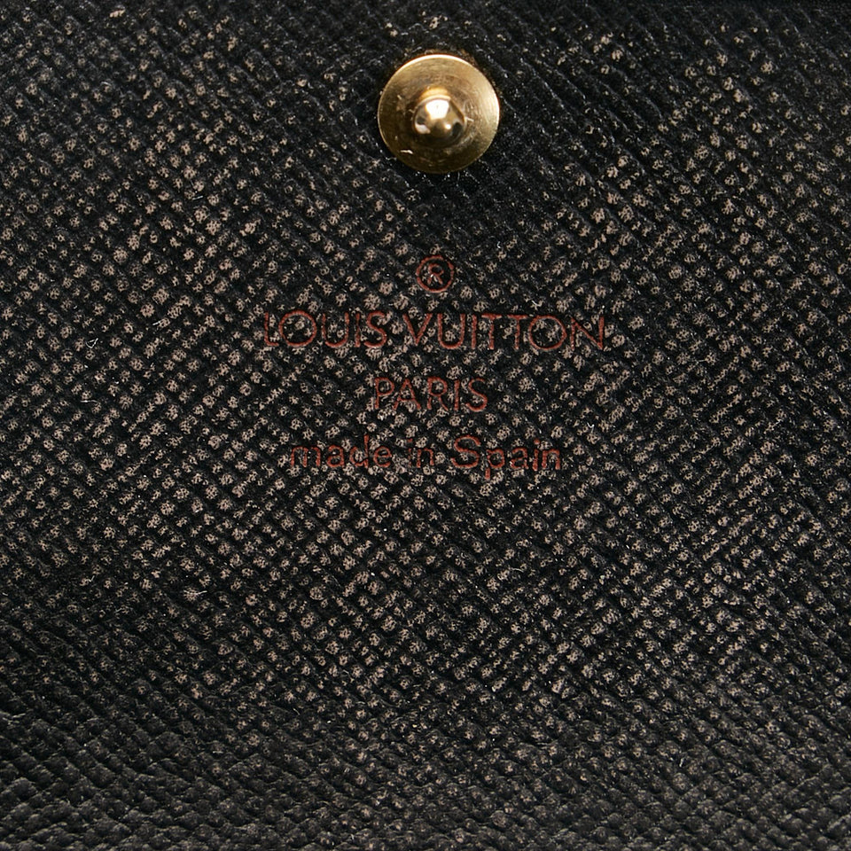 Louis Vuitton Epi Leather Porte-Monnaie Tresor Wallet (SHG-35182)