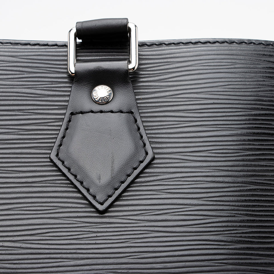 Louis Vuitton Epi Leather Sac Plat PM Tote (SHF-15593)