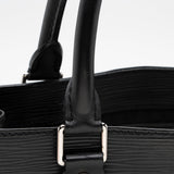 Louis Vuitton Epi Leather Sac Plat PM Tote (SHF-15593)