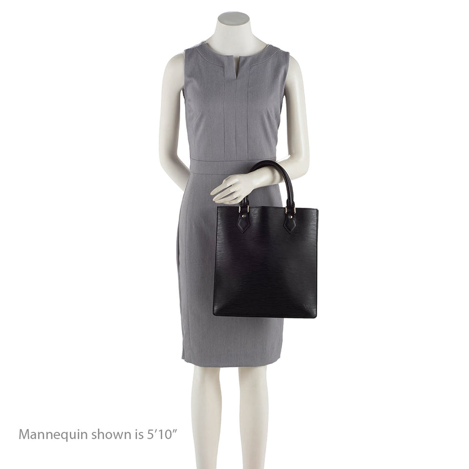 Louis Vuitton Epi Leather Sac Plat PM Tote (SHF-15593)
