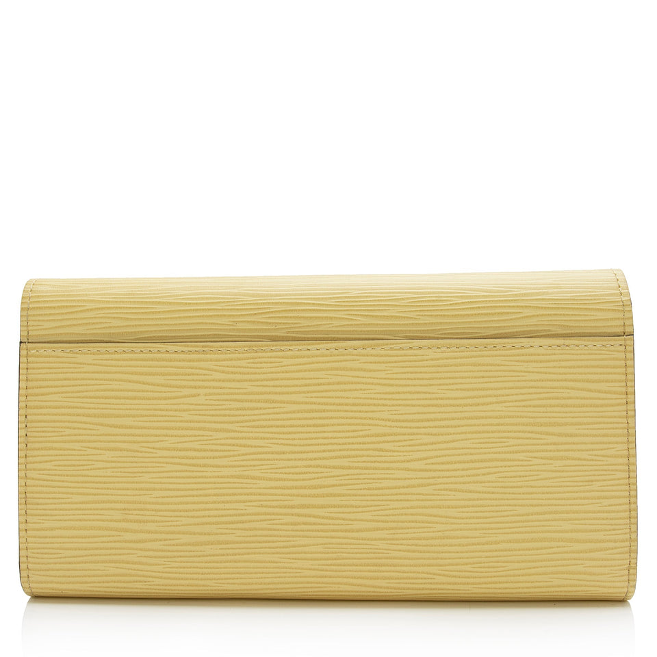 Louis Vuitton Epi Leather Sarah Wallet (SHF-23839)