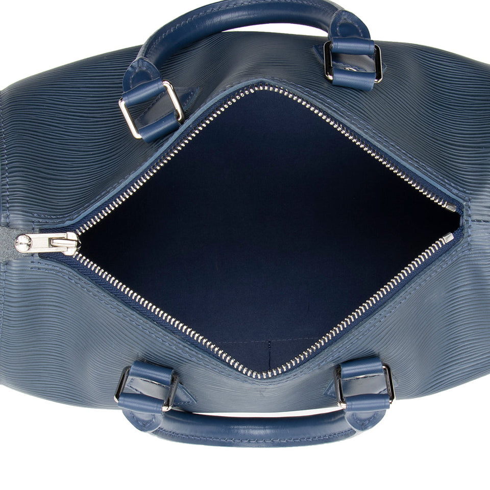 Louis Vuitton Epi Leather Speedy 25 Satchel (SHF-14291)