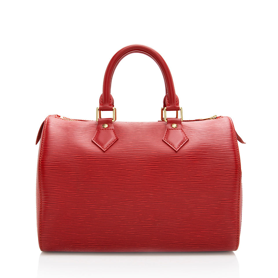 Louis Vuitton Epi Leather Speedy 25 Satchel (SHF-18501)