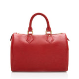 Louis Vuitton Epi Leather Speedy 25 Satchel (SHF-18501)