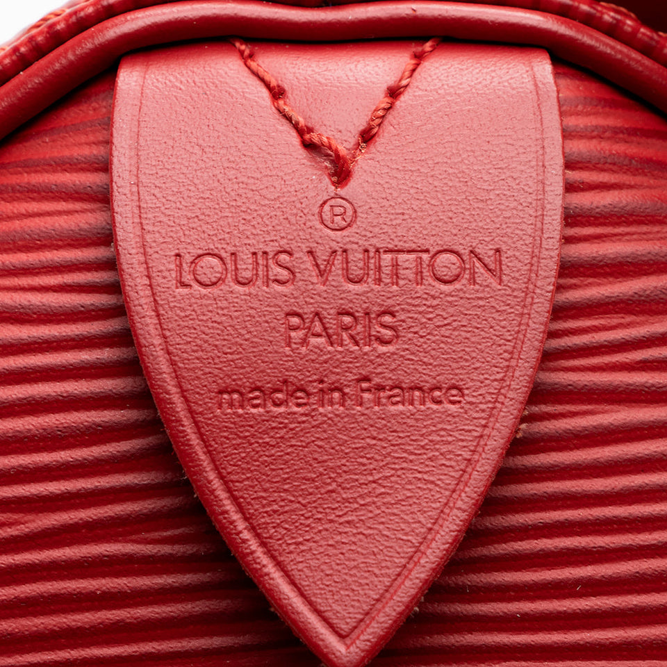 Louis Vuitton Epi Leather Speedy 25 Satchel (SHF-18501)