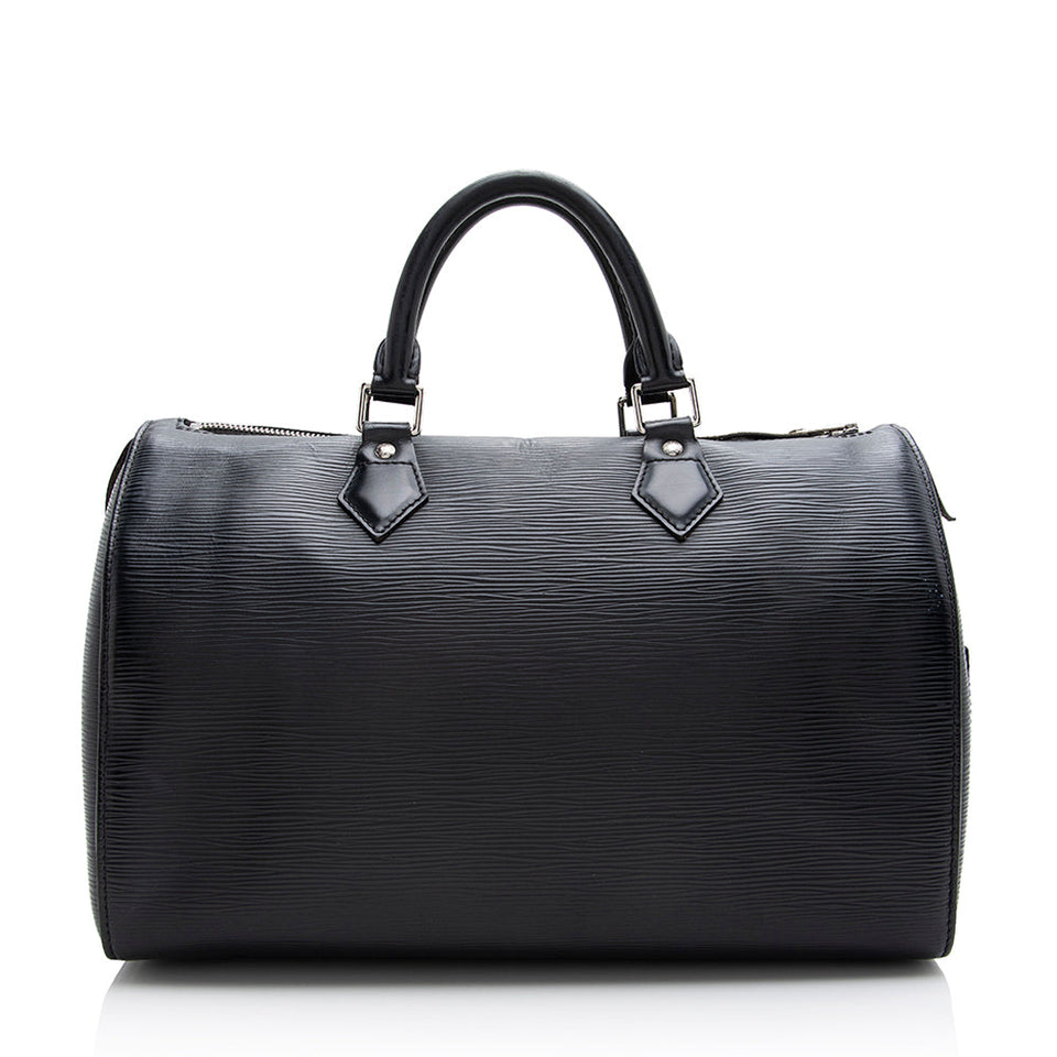 Louis Vuitton Epi Leather Speedy 35 Satchel (SHF-21641)