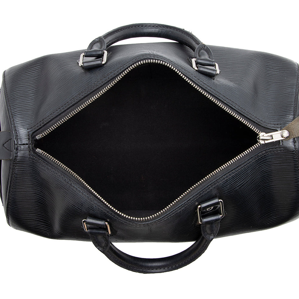 Louis Vuitton Epi Leather Speedy 35 Satchel (SHF-21641)
