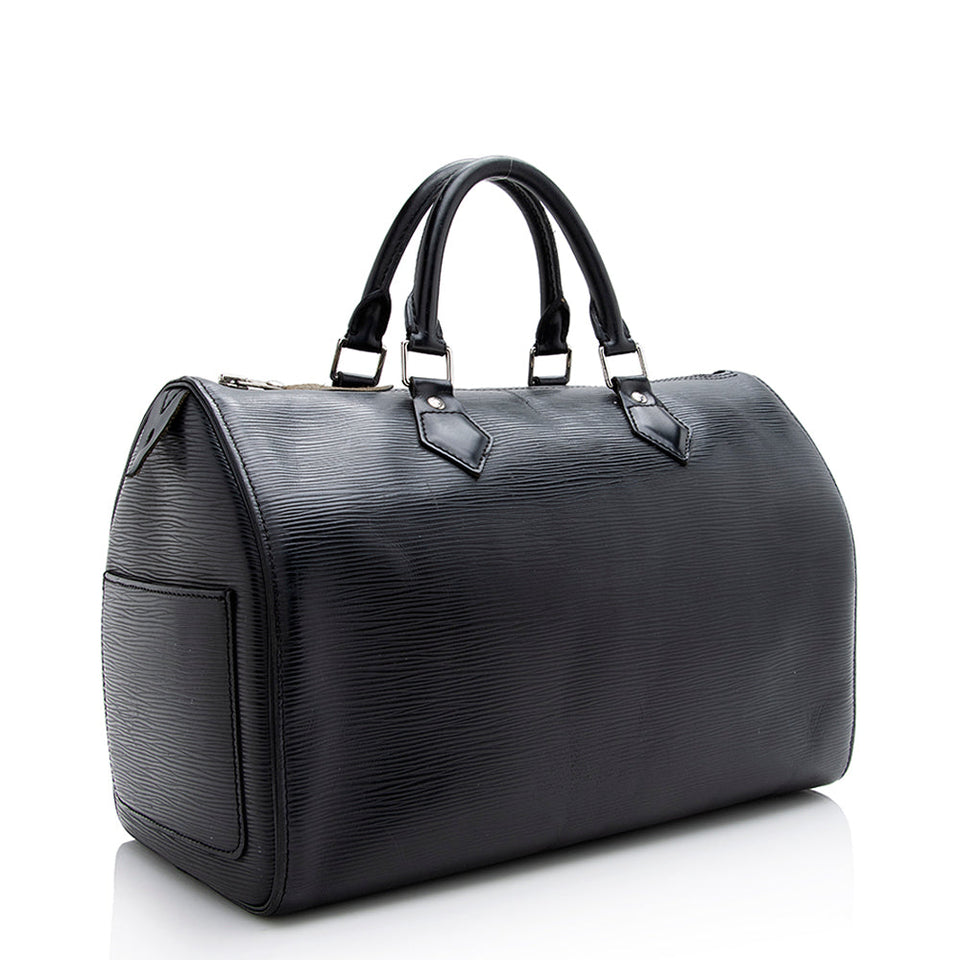 Louis Vuitton Epi Leather Speedy 35 Satchel (SHF-21641)