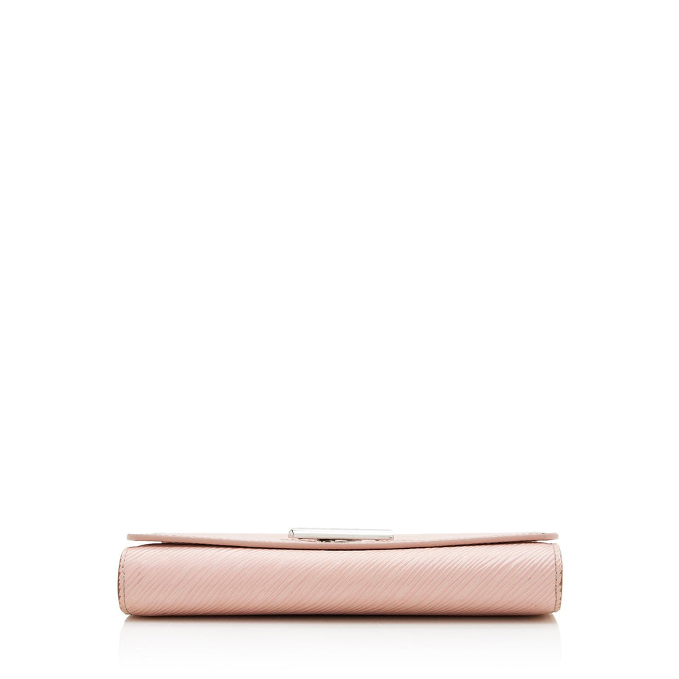 Louis Vuitton Epi Leather Twist Chain Wallet (SHF-22908)